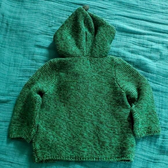 Gap Kids Knit Dino Hoodie - Picture 7 of 7
